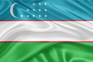 Uzbekistan flag